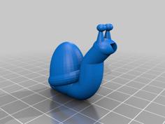 Snail Earrings 3D Printer Model