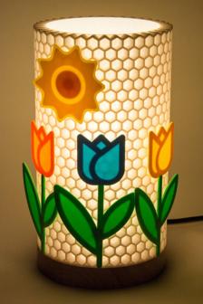 Spring Honeycomb Lamp Add-ons 3D Printer Model