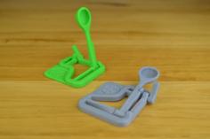 Micro Catapult 3D Printer Model