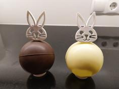 Easter Bunny Head For Selfmade Chocolate 3D Printer Model