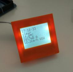 LCD Nokia 5110 Housing 3D Printer Model