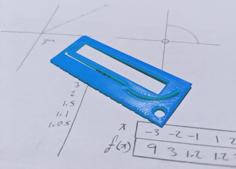 Engineering Ruler Micro 3D Printer Model