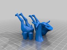 Deer Puzzle 3D Printer Model