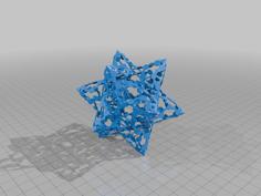 ESCHER STAR DODECAHEDRAL POLYKNOT 20 3D Printer Model