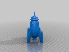 Spaceship Pudge11 3D Printer Model