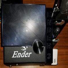 Ender 3 Screen Cover W/Tool Caddy 3D Printer Model