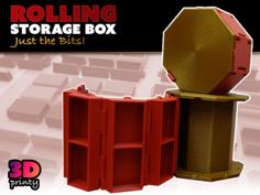 Rolling Storage Box – Just The Bits 3D Printer Model