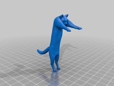 Long Cat 3D Printer Model