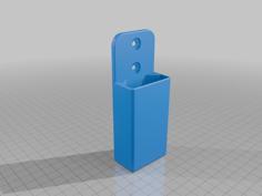 Kogan Standard TV Remote Wall Holder 3D Printer Model