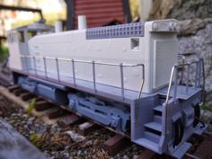 OpenRailway EMD SW1500 1:32 Locomotive 3D Printer Model