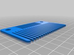 CreditCardComb 3D Printer Model