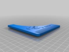 Beard Line Up Tool 1.2 3D Printer Model