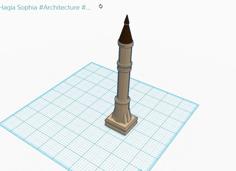 Hagia Sophia Pillar 3D Printer Model