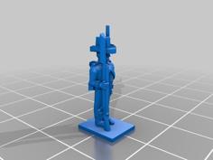 1-100 British 1805-1815 Marines Pack 1-4 REVISED 3D Printer Model