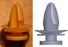 Clips – Renault Clio IV 3D Printer Model