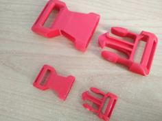 Side Release Buckle – Optimized 3D Printer Model