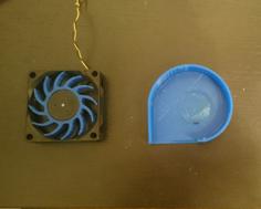 Conversion Axial Fan For Radial Fan 3D Printer Model