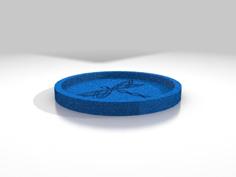 Celtic Dragonfly Coaster 3D Printer Model