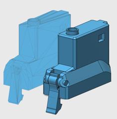 Airsoft Odin Speed Loader AK Mag Adapter Spring Type & Band Type Remix 3D Printer Model