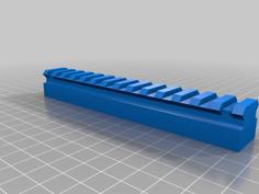 Nato Accessory Rail 3D Printer Model