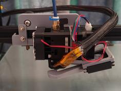 Creality CR-10 Biqu H2V2S Extruder And Cooling Fan Mount 3D Printer Model