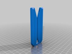 Reversible Razor Handle 3D Printer Model