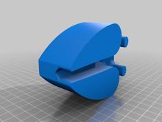 Reindeer Hoof Stamp 3D Printer Model