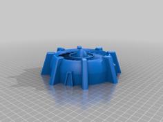 Wargaming Compatible Terrain / Ventilation / Cooling System – 28mm 3D Printer Model