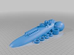 Three Wheeled Dragster 3D Printer Model