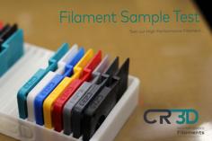 CR-3D High Performance Filament – Sample Keycard & Tray 3D Printer Model