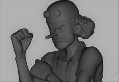 One Piece Wusuopu 3D Printer Model