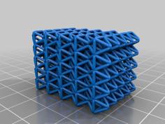 Diamond Matrix Torture Test 3D Printer Model