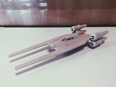 U-Wing Fan Design 3D Printer Model