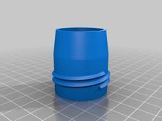 Sodastream To Normal Soda Bottle Adapter 3D Printer Model