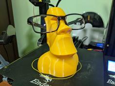 Moai Eyeglass Holder – Remix 3D Printer Model