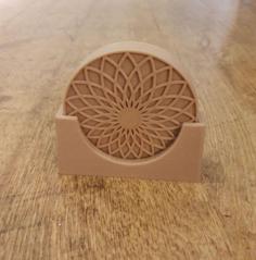 Mandala Coaster 3D Printer Model