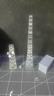 Communications Tower 3D Printer Model