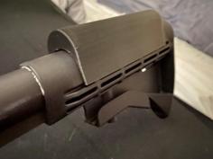 Cheek Riser For Standard AR Stock 3D Printer Model