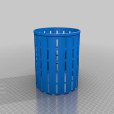 Resin Prints Drain Basket Cylinder 3D Printer Model