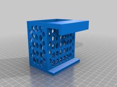 Aquarium Plant Basket Remix For Rimmed Tanks 3D Printer Model