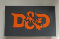 Logo Inlay For Spell Tracker For Dungeons And Dragons 3D Printer Model