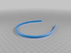 Simple Hair Band 3D Printer Model