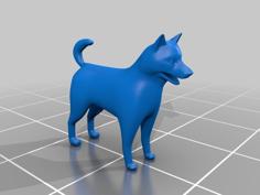 Dog 3D Printer Model