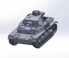 Panzer IV Ausf G Tank 3D Printer Model