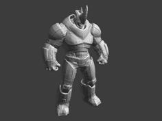 Rhino – Marvel (Presupported 32mm Wargaming Miniature) 3D Printer Model