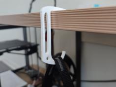 Desk Backpack Hook 3D Printer Model