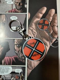 Xmen Keychain From “Old Man Logan” 3D Printer Model