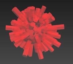 Crystal Sphere 3D Printer Model