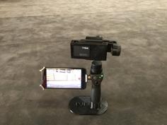 GoPro Hero 3/4 Case For DJI Osmo Mobile 3D Printer Model