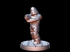 Dominion Enforcer (15mm Scale) 3D Printer Model